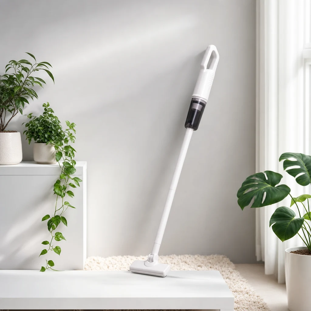 HANS DC모터 4in1 무선 진공 청소기, HX-H01, 화이트
