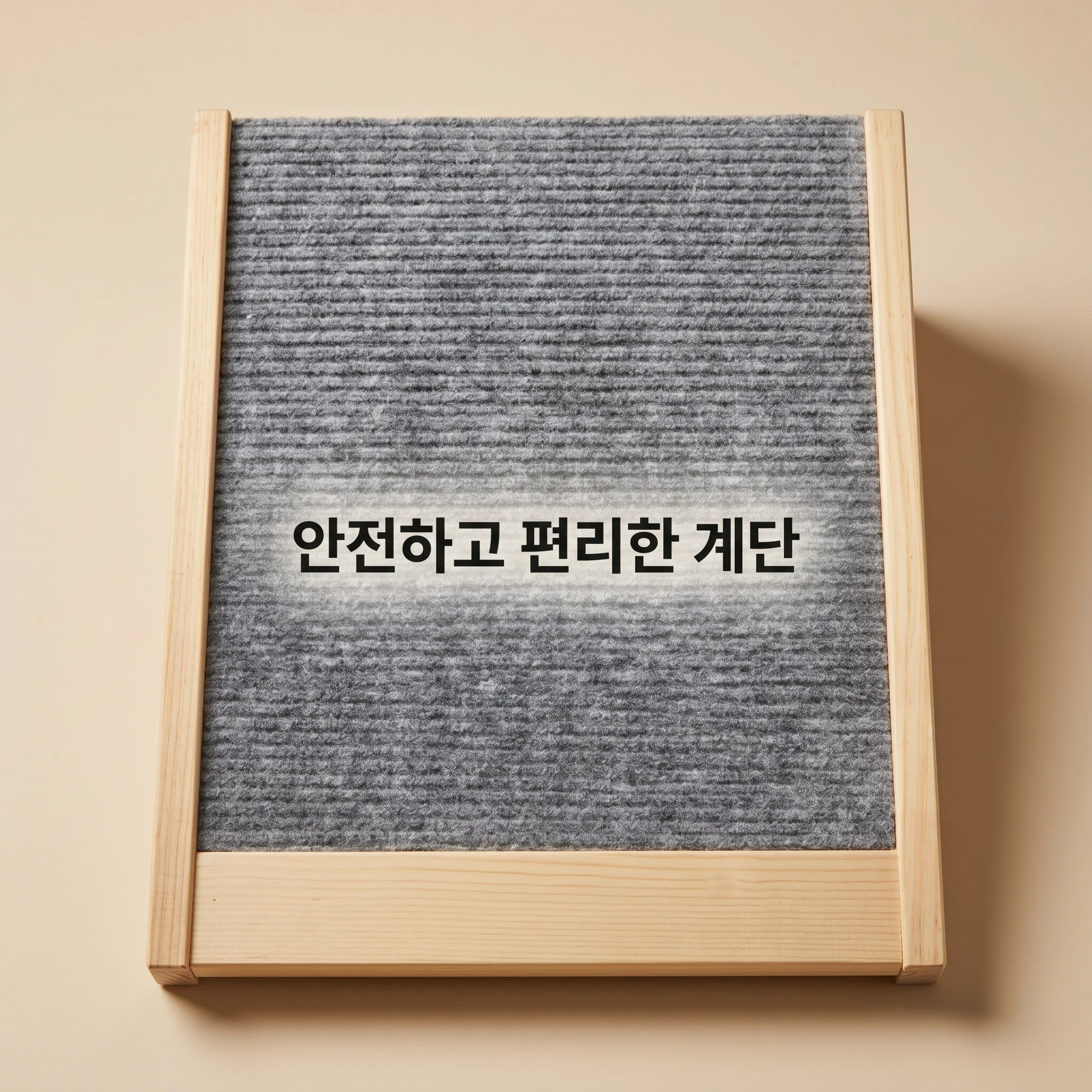 칠시 강아지 계단 반려견 원목 접이식 스텝 원목 L